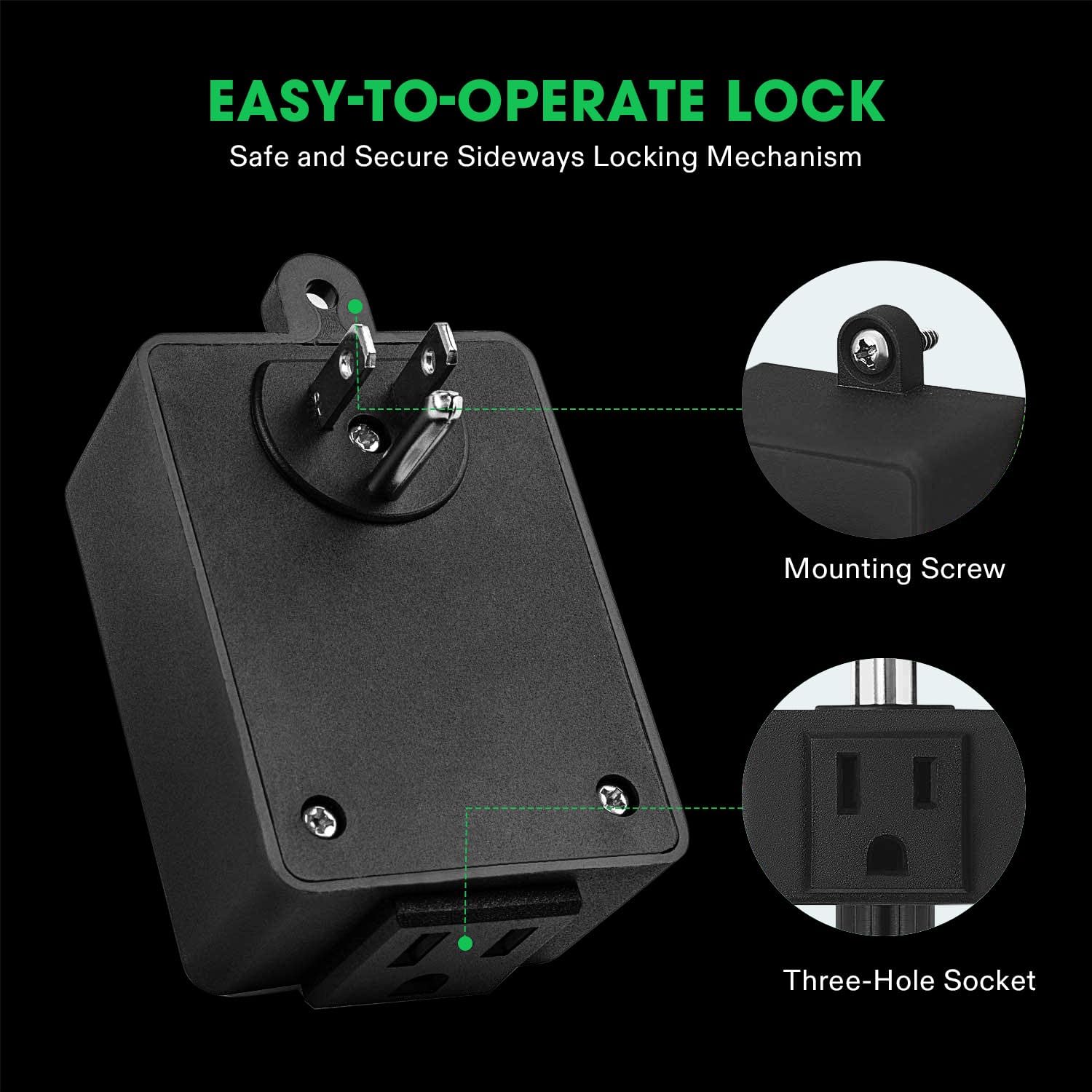 VIVOSUN Variable Fan Speed Controller, Speed Adjuster for Inline Duct Fan in Ventilation System