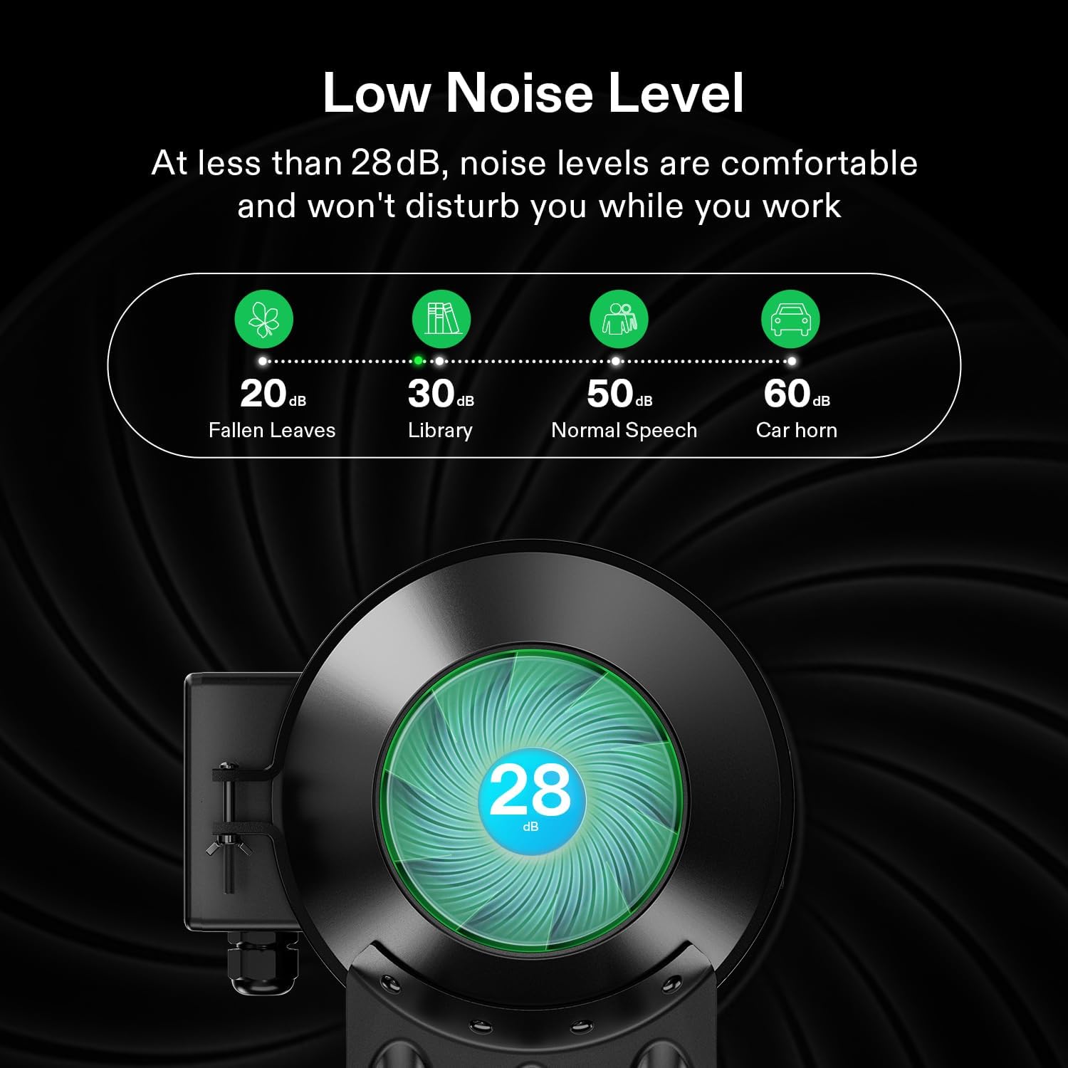 VIVOSUN G8 8" Inline Duct Fan & Temperature Humidity Controller, E42A WiFi-App Control AeroZesh Grow Tent Fan& Smart Thermostat, 725 CFM EC Motor Exhaust Fan for Heating Cooling, Greenhouse Accessory