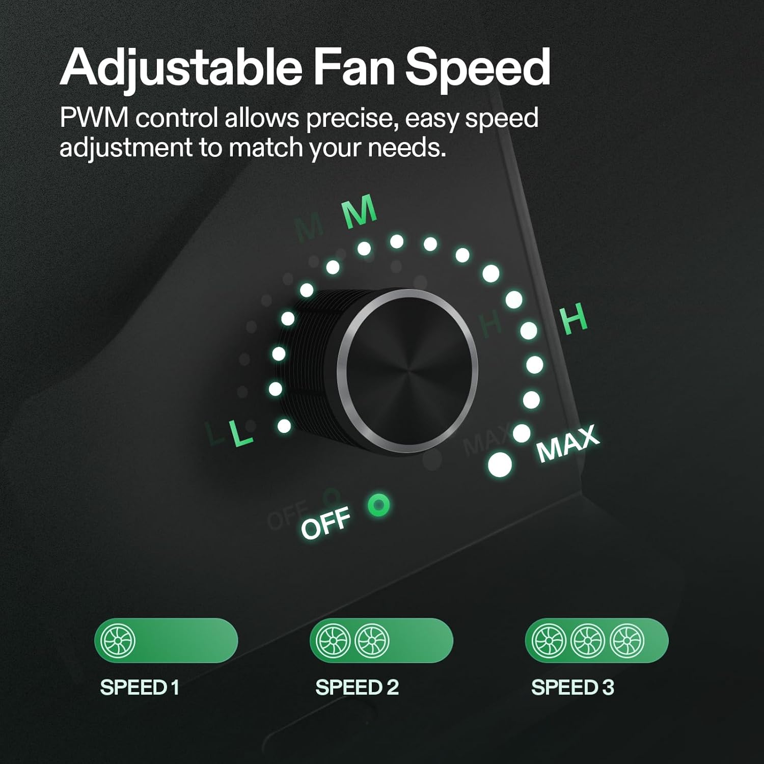 VIVOSUN M4 4-Inch Inline Duct Fan, 195 CFM Ventilation Fan with EC Motor, Adjustable Speed, Energy-efficient Vent Blower for HVAC, Grow Tent, Hydroponics