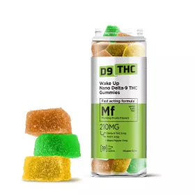 7mg D9, THCV Gummies - Morning Fruits - D9 THC Best Price