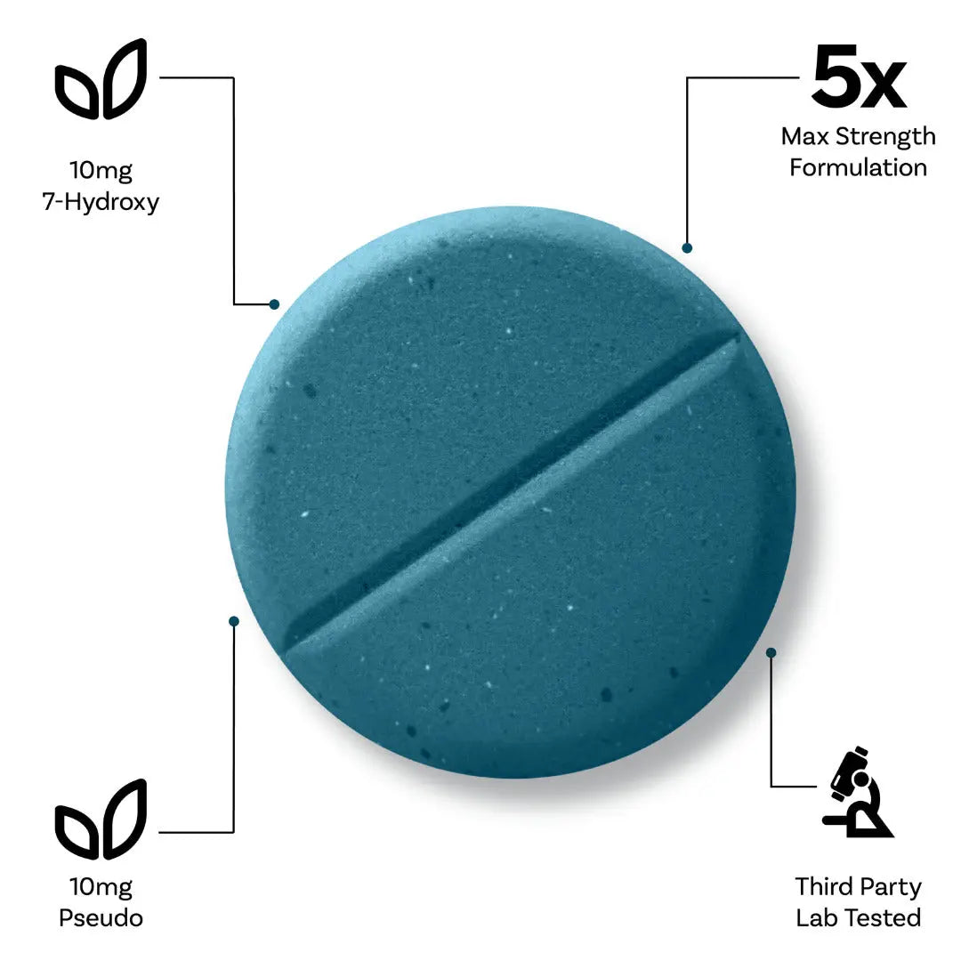 7Tabz 7-Hydroxymitragynine + Pseudo Tablet 20mg | 1ct