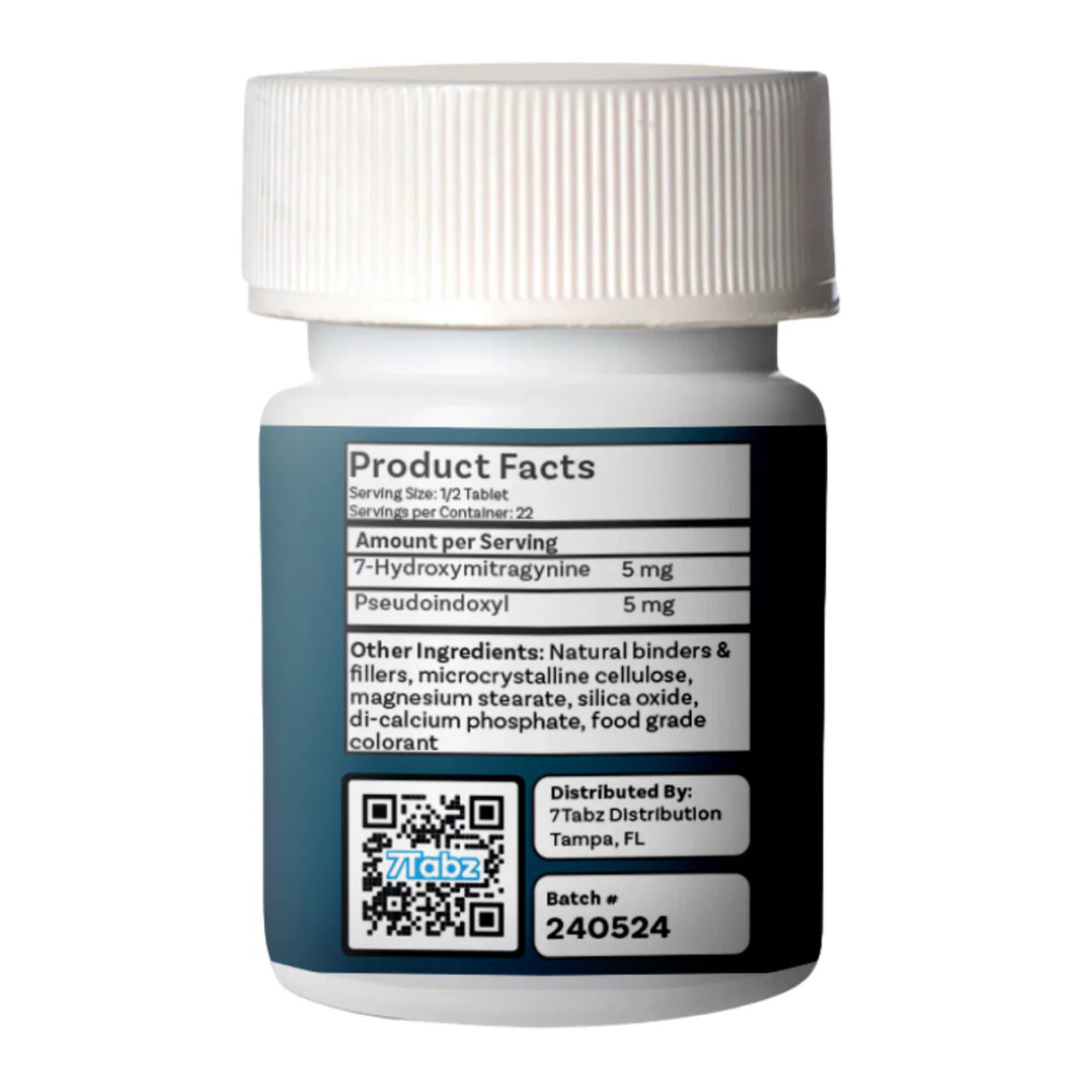 7Tabz Pseudo + 7-OH Chewable Tablets 20mg | 10ct