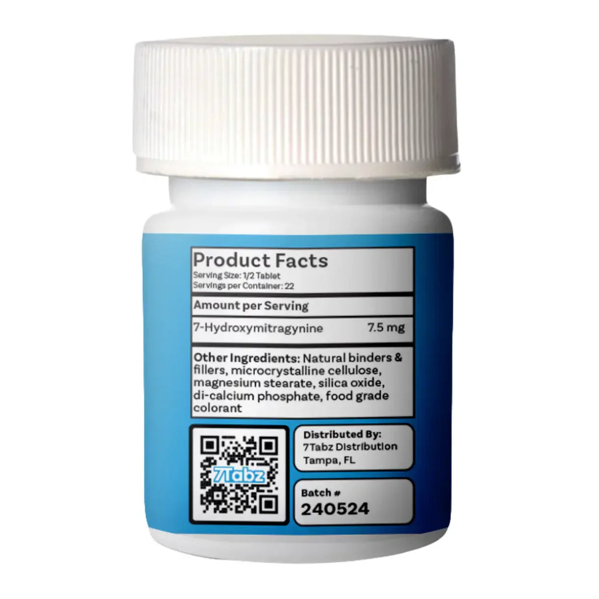 7Tabz 7-Hydroxymitragynine Chewable Tablets | 10ct