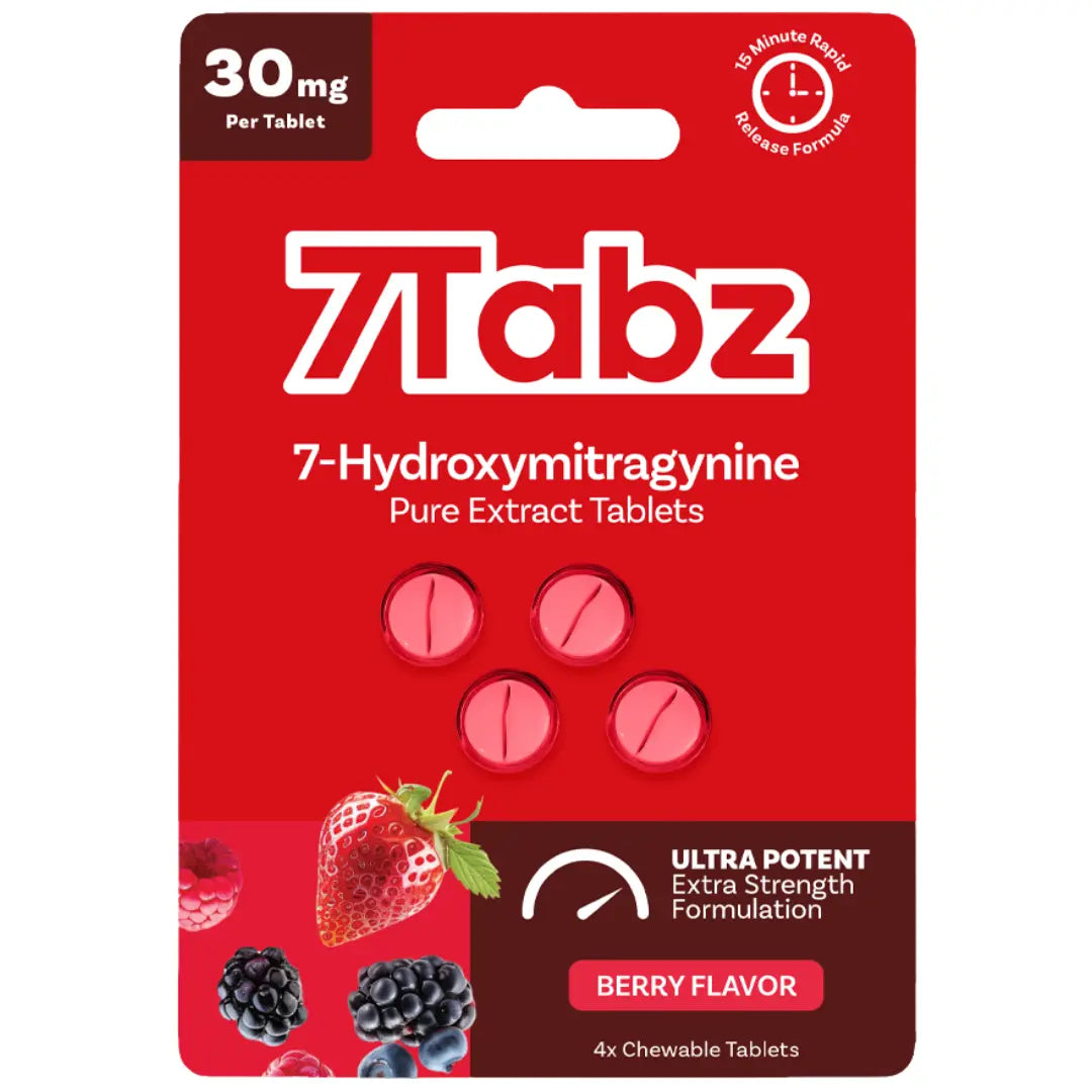 7Tabz Ultra Potent Extra Strength 7-OH Tablets 30mg | 4ct