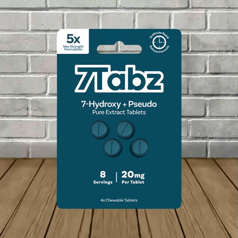 7Tabz 7-Hydroxy + Pseudo Pure Extract Tablets 4ct Best Price
