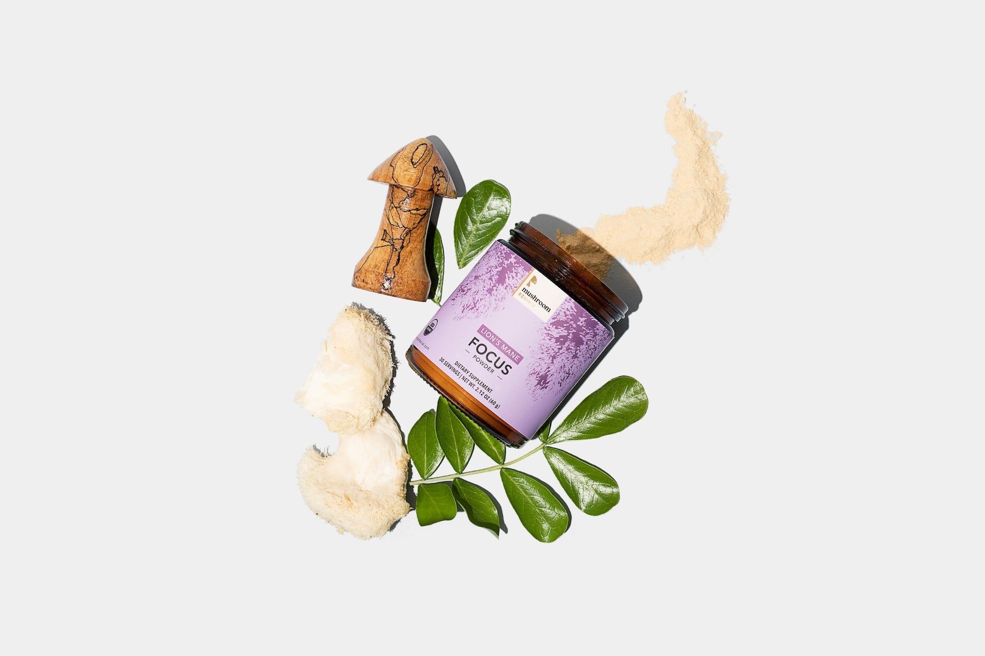 Mushroom Revival Focus Lion's Mane Powder