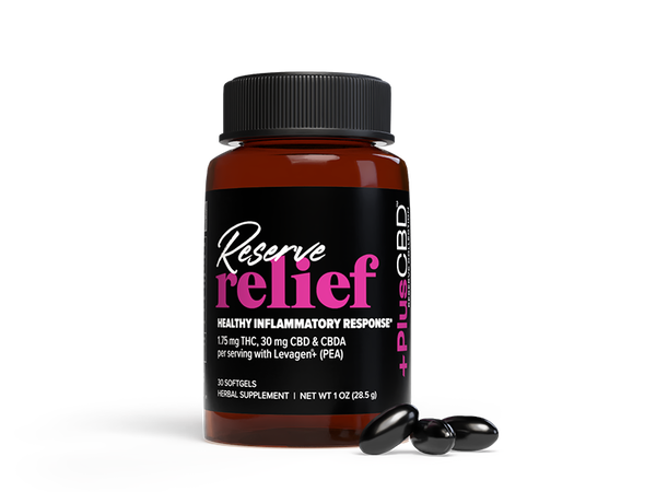 PlusCBD Reserve Relief CBD Softgels 30 Count