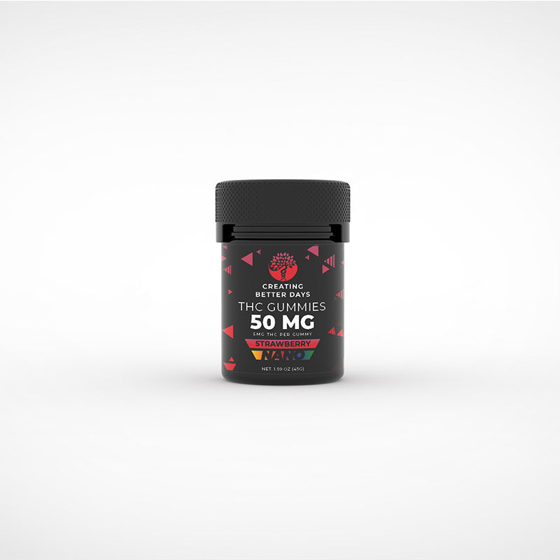 Creating Better Days MICRODOSE 5MG THC GUMMIES