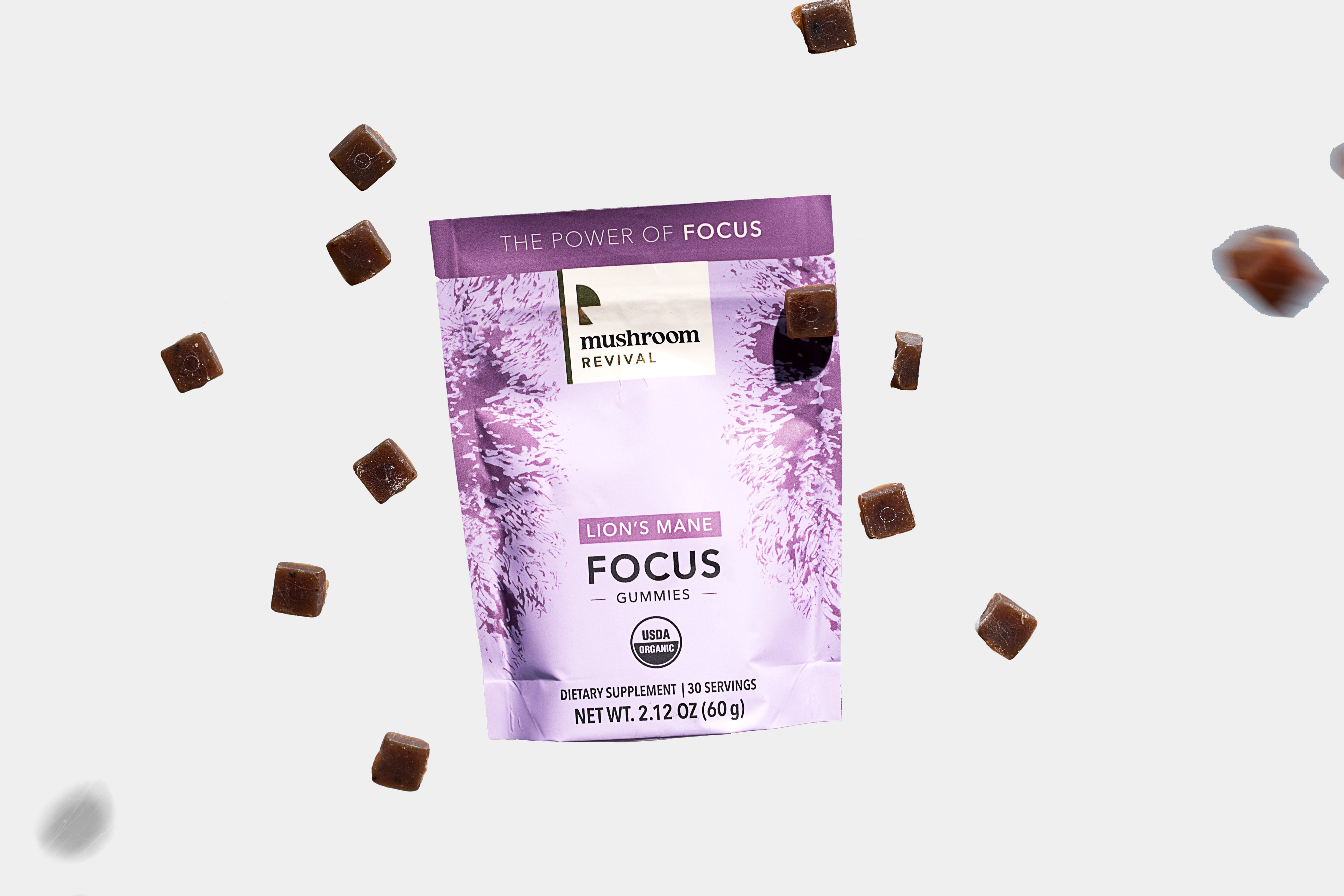 Mushroom Revival Focused & Healthy Gummies