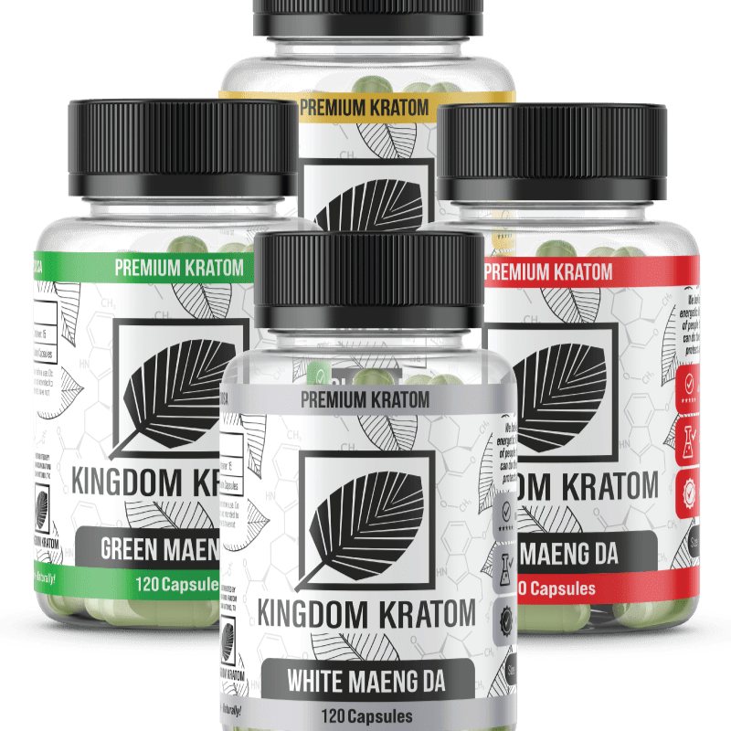 Kingdom Kratom: Kratom Capsules Large Sample Pack