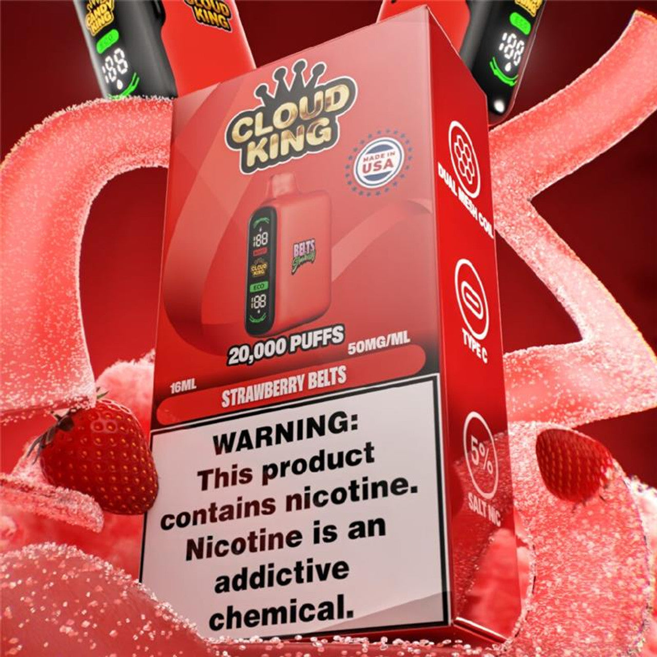 Cloud King Disposable 20,000 puff
