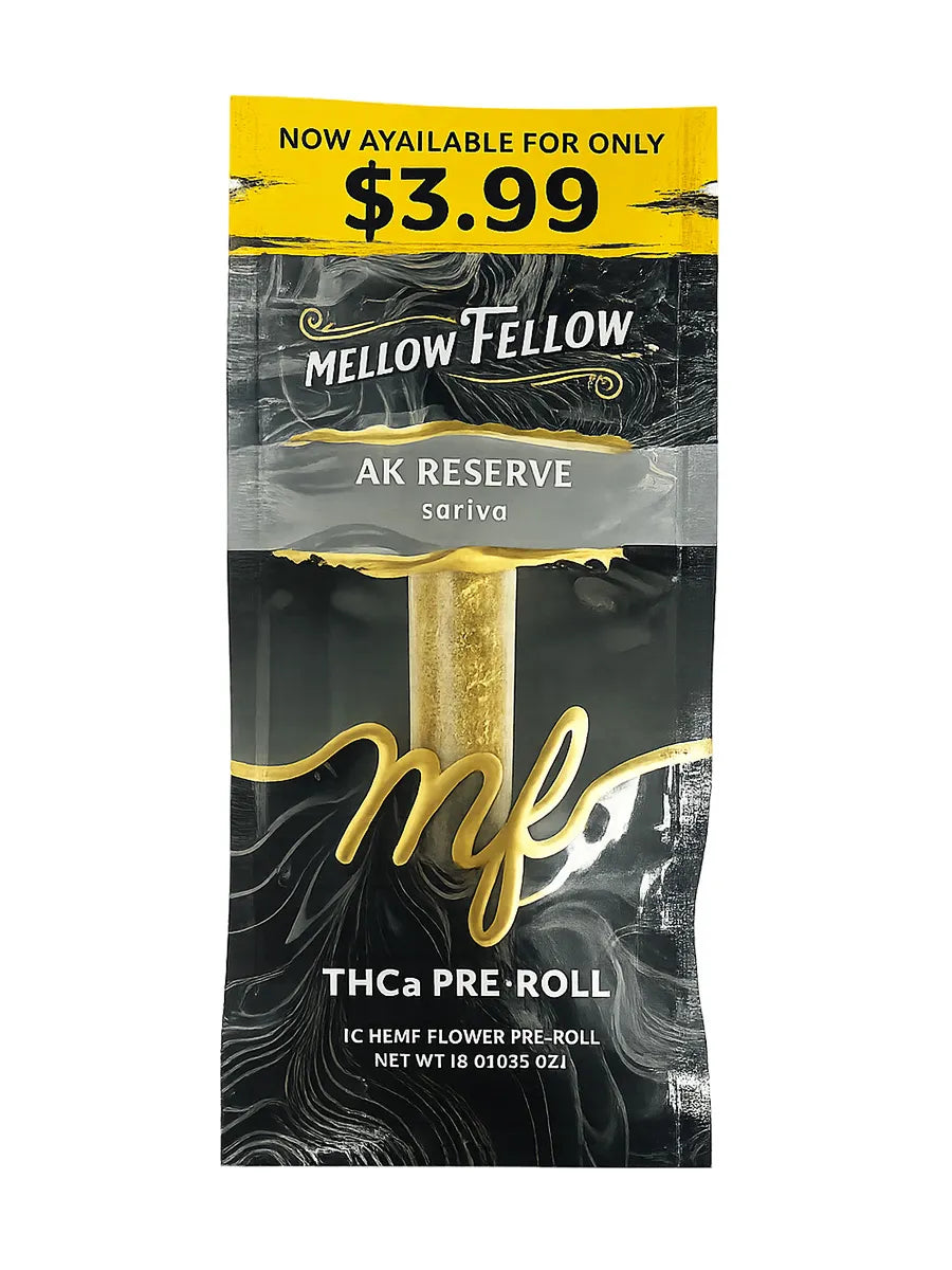 AK Reserve Mellow Fellow THCA Pre-Roll 1G