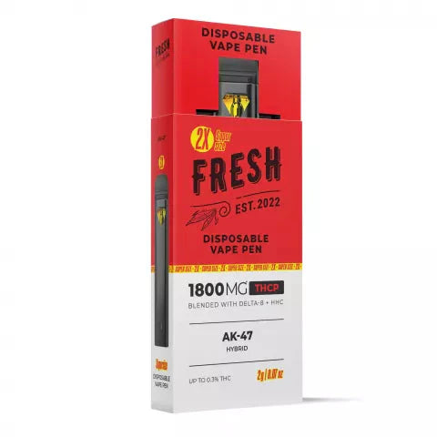 AK47 Strain Vape Pen - THCP Disposable 1800MG Fresh Best Price