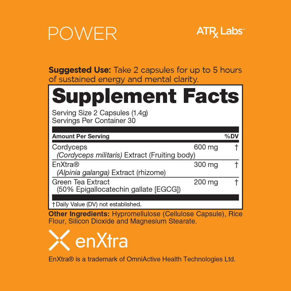 ATRx Labs Power: Energy & Stamina