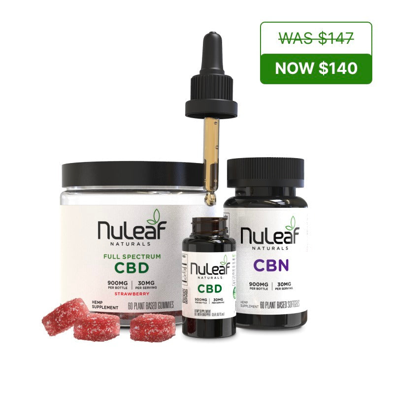 Nuleaf Naturals All-Day Wellness Bundle Best Price