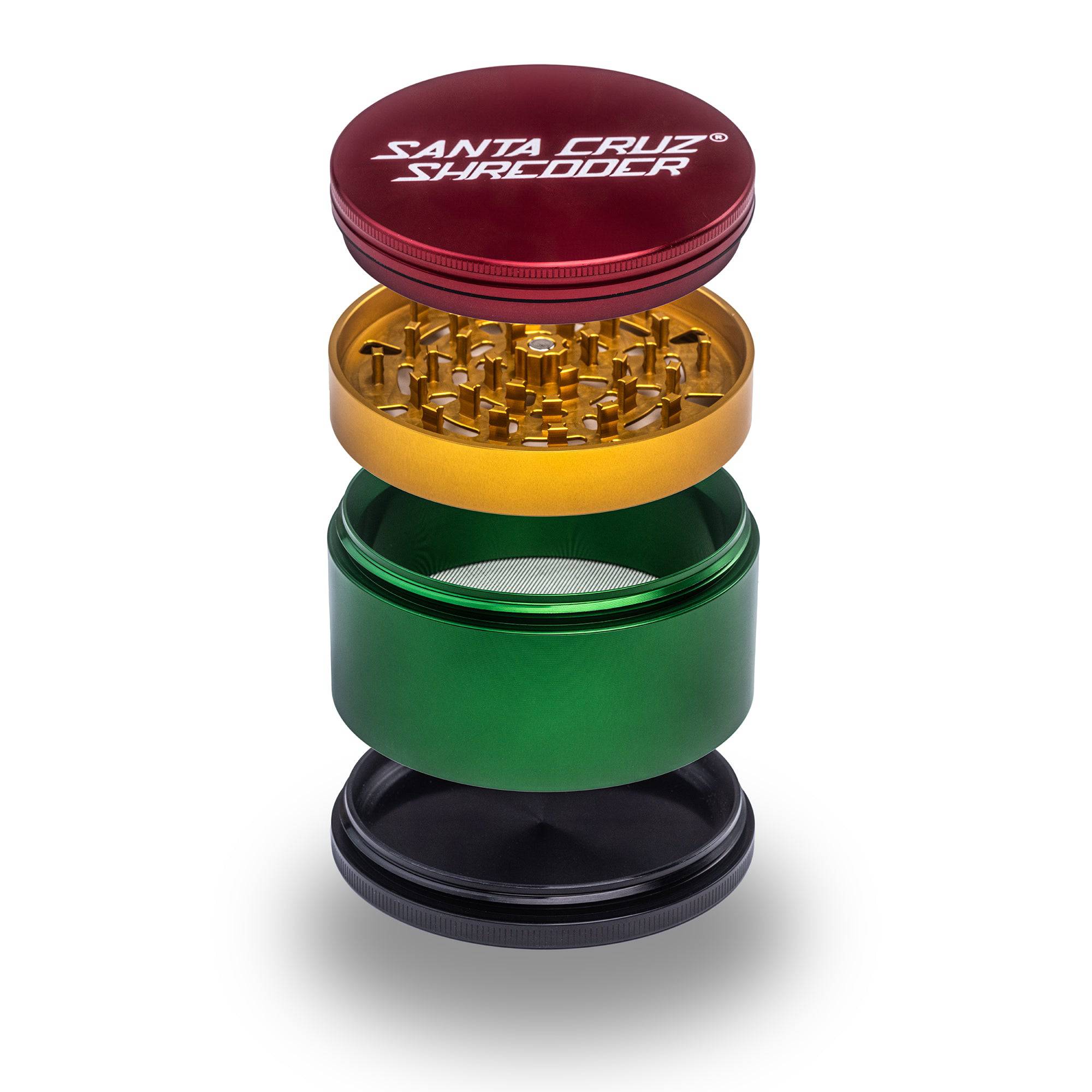 Santa Cruz Shredder Aluminum 4 Piece Jumbo Grinders Best Price