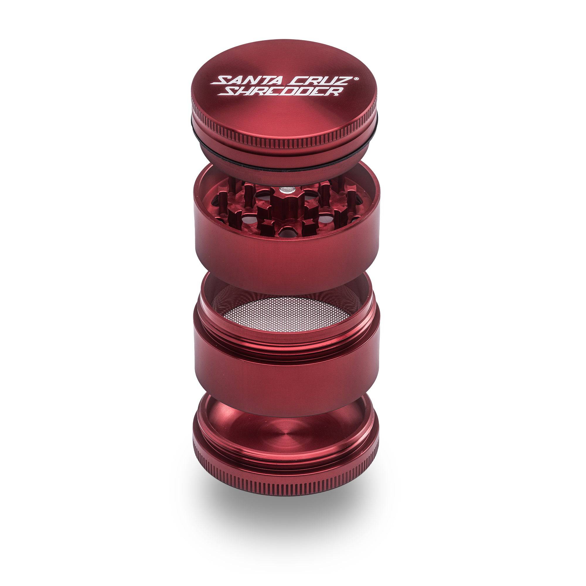 Santa Cruz Shredder Aluminum 4 Piece Medium Grinders Best Price