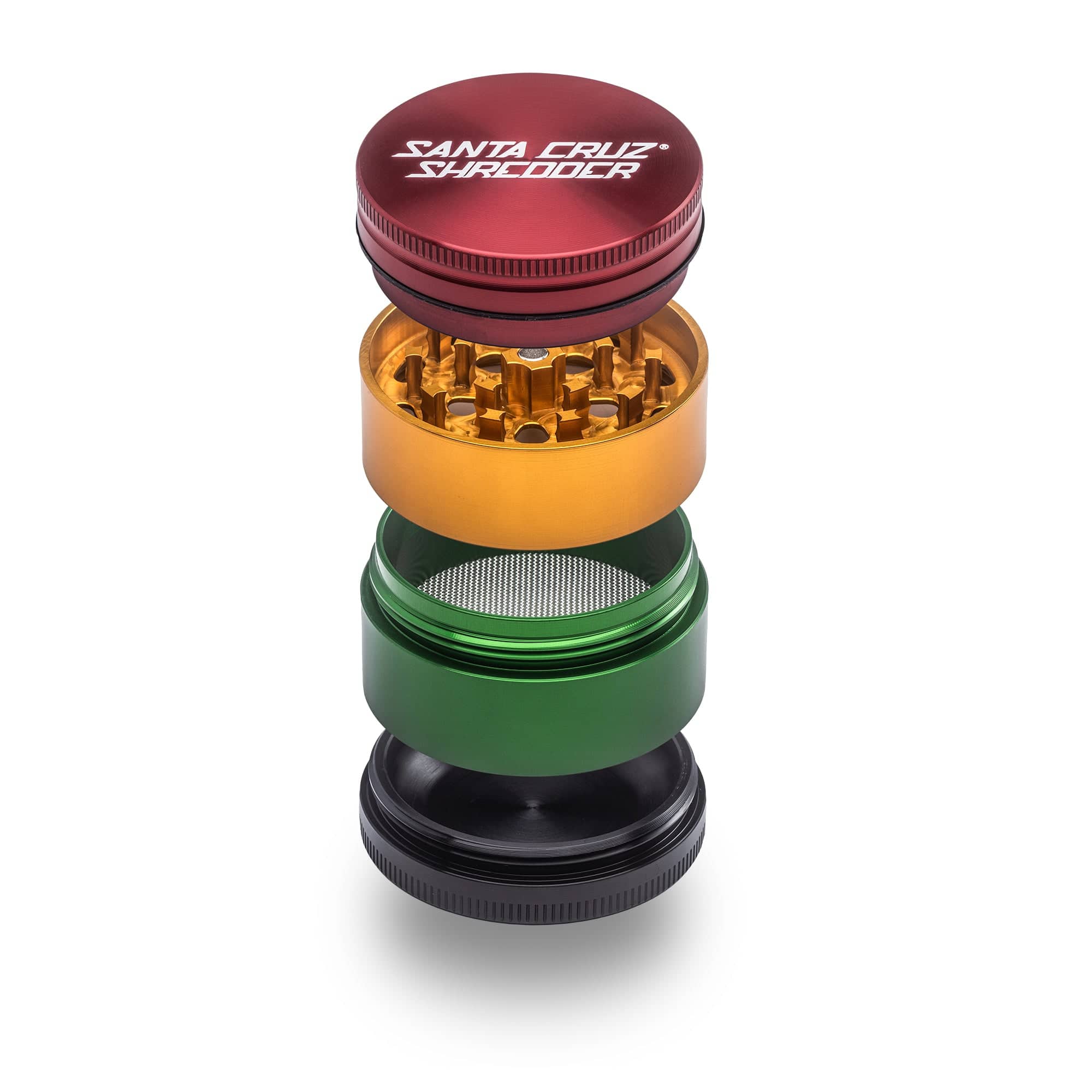 Santa Cruz Shredder Aluminum 4 Piece Medium Grinders Best Price