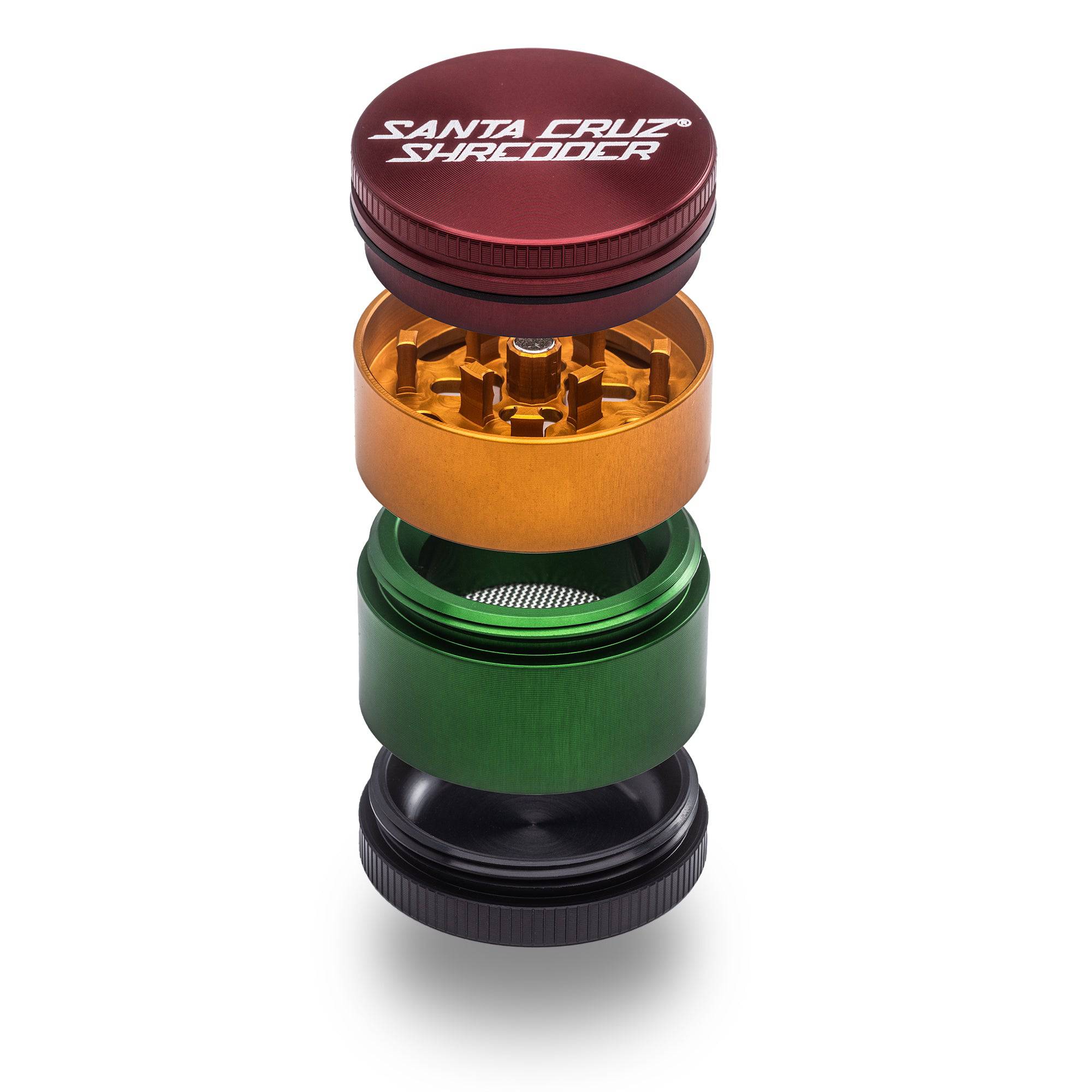 Santa Cruz Shredder Aluminum 4 Piece Small Grinders Best Price