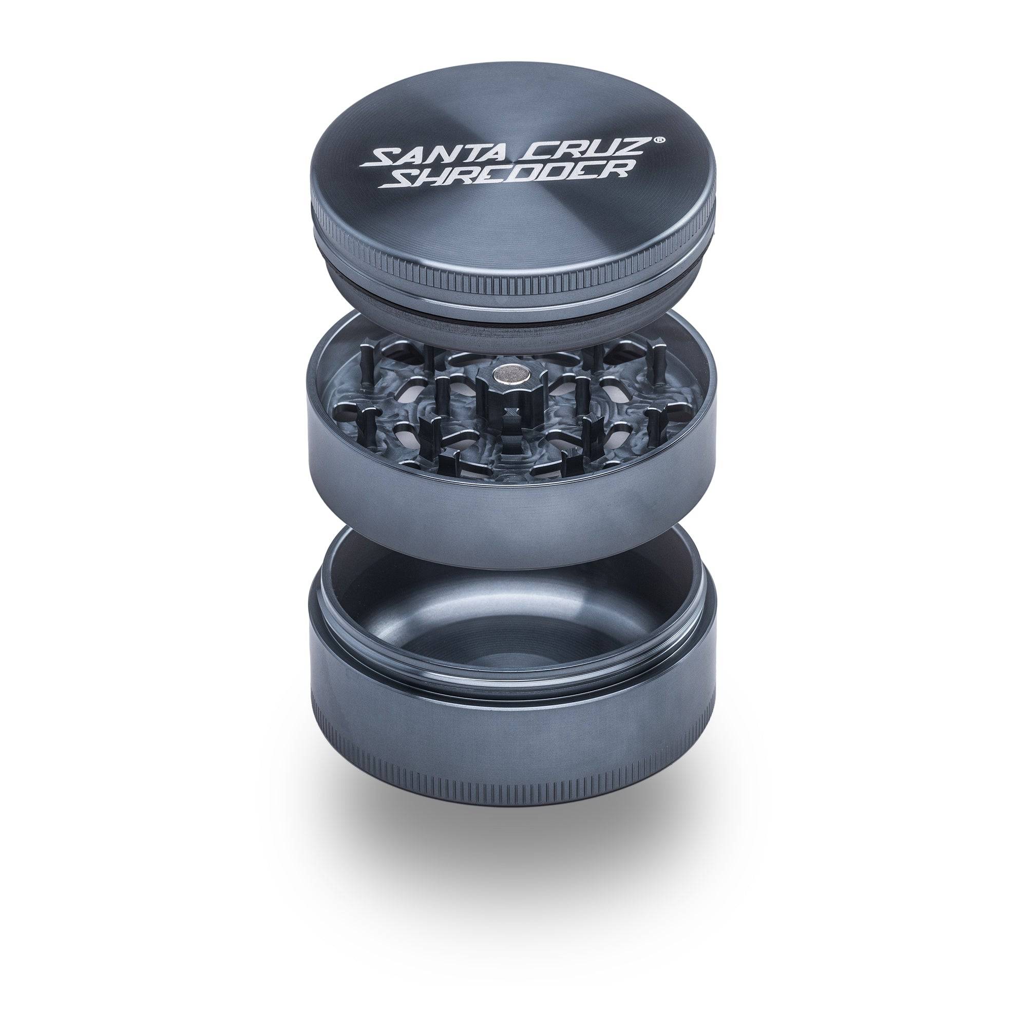 Santa Cruz Shredder Aluminum 3 Piece Large Herb Grinders
