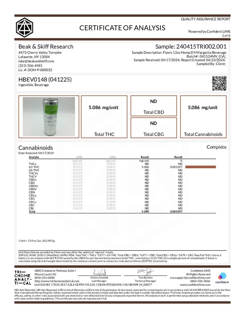 Flyers Cocktail Company Cannabis Infused Seltzer Best Price
