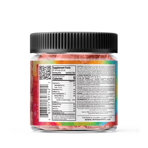 Artisan HHC THC Cube Gummies Watermelon 1250MG Best Price