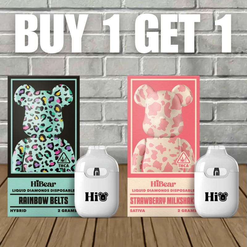 B1G1 HiBear Liquid Diamond THCa Disposable