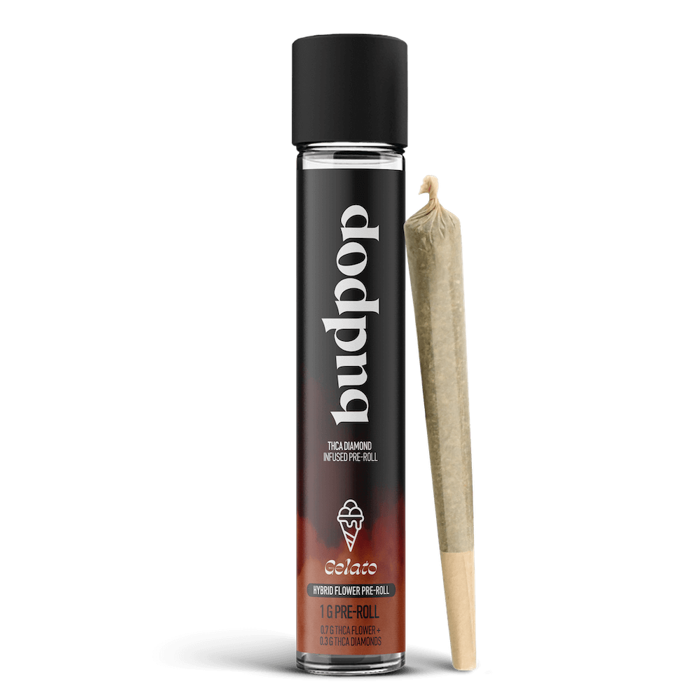 BudPop THCA Diamond Infused Pre Roll