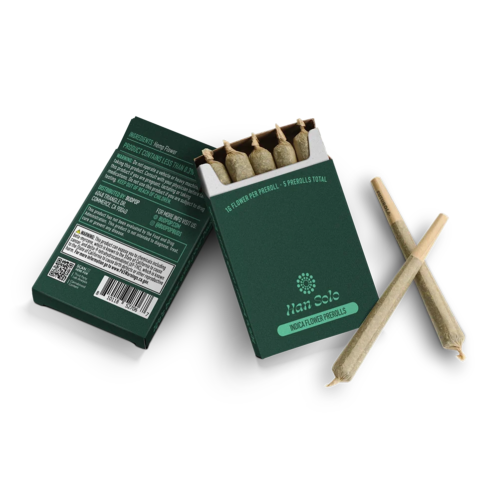 BudPop THCA Pre-Roll – Han Solo
