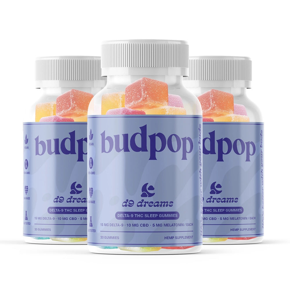 BudPop Delta-9 + CBN Sleep Gummies