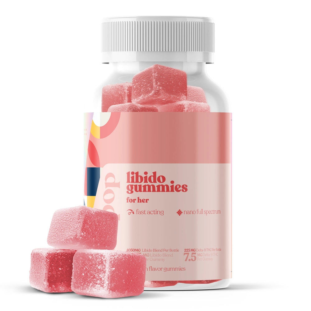 BudPop D9 + CBG + CBC + CBN Libido sex Gummies for Women