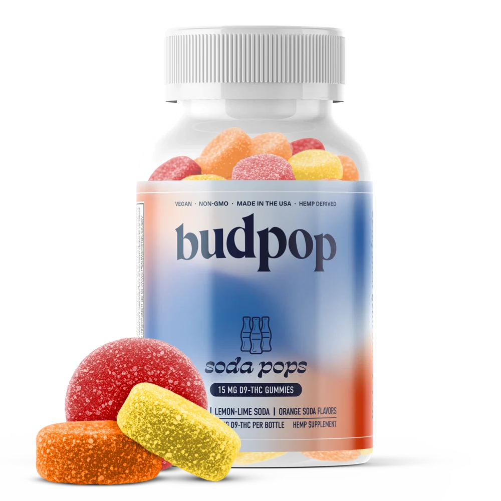 BudPop Soda Pops D9 Gummies
