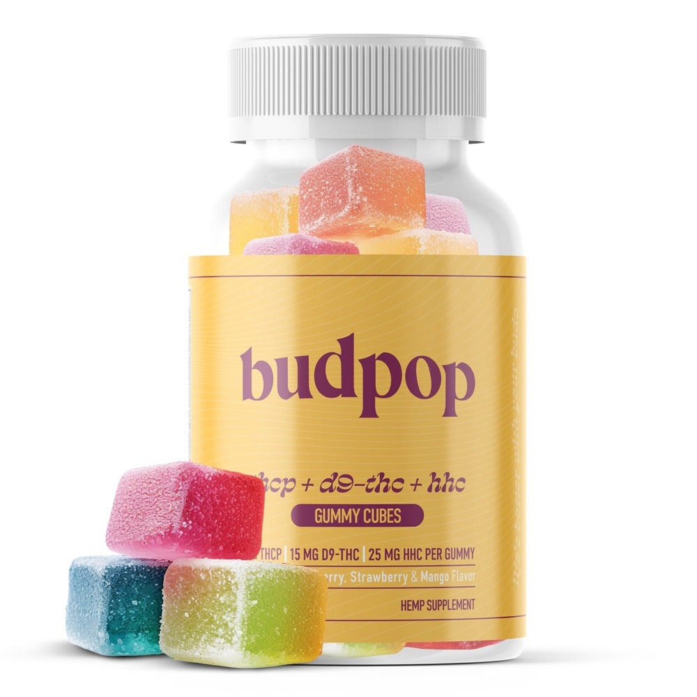 BudPop D9+ HHC + THCp Cubes