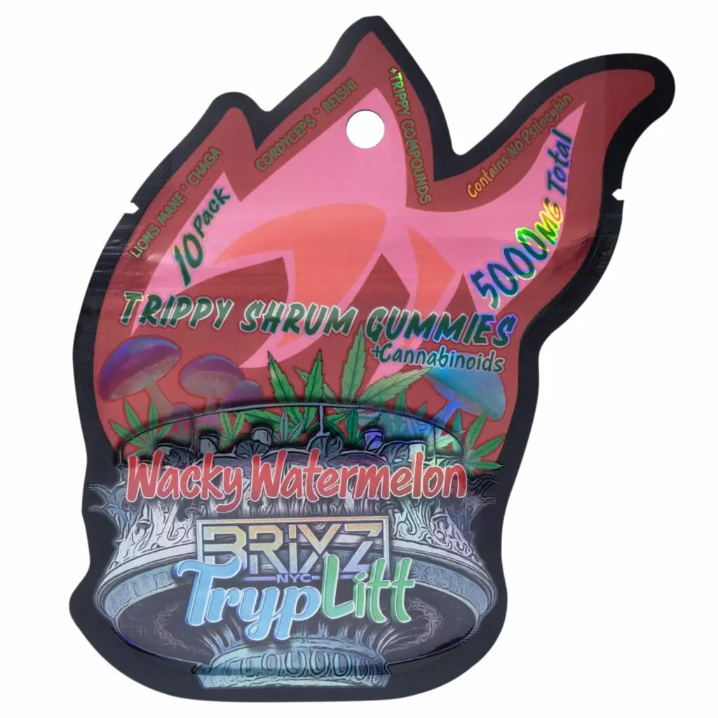 BRIXZ TrypLitt Nootropic Mushroom Gummies 10pc
