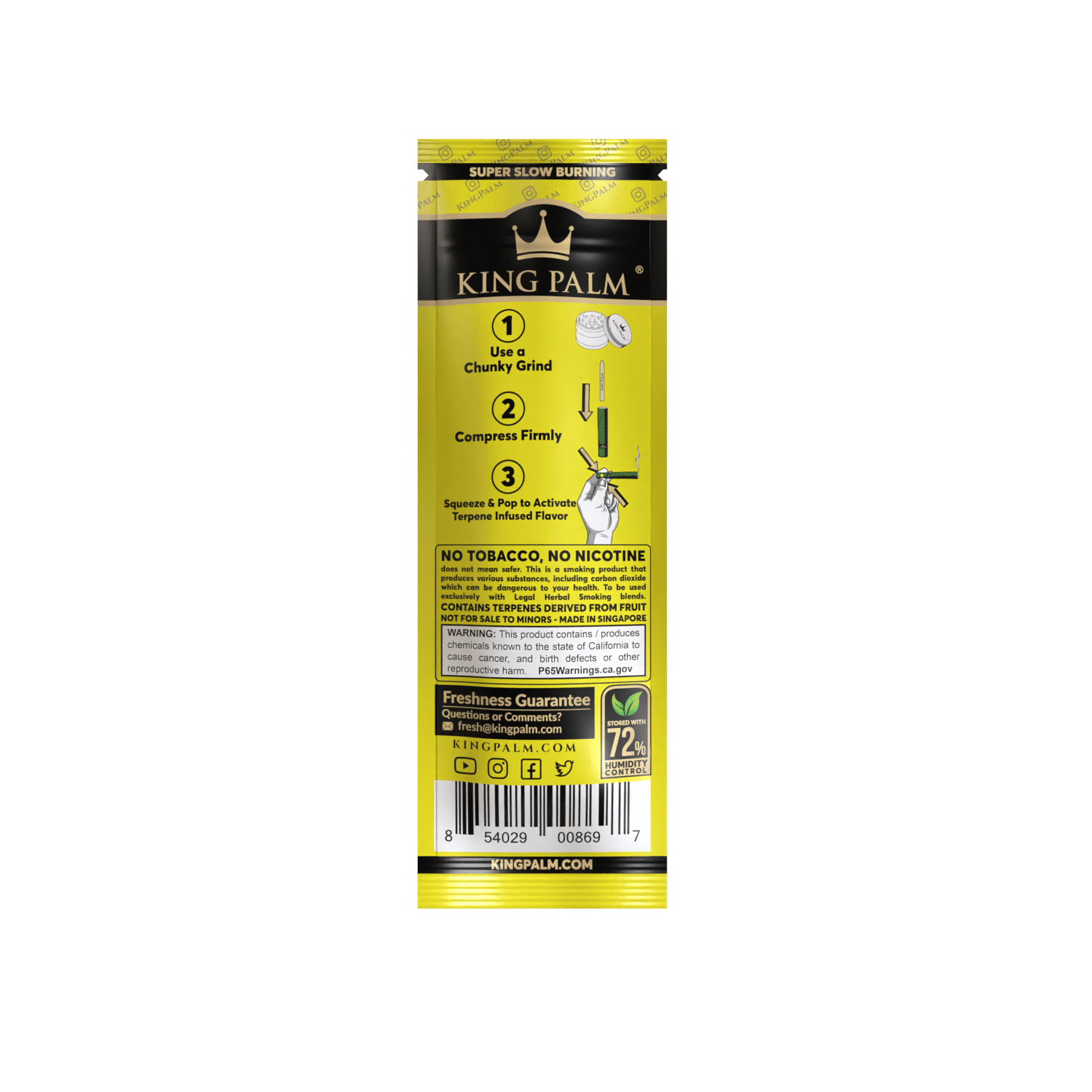 King Palm 2 Slim Rolls – Banana Cream Best Price
