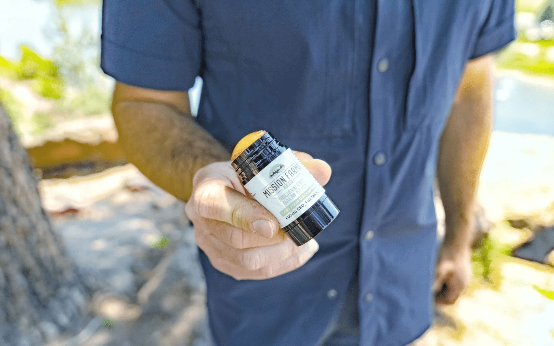 Mission Farms Relieve CBD Balm Stick