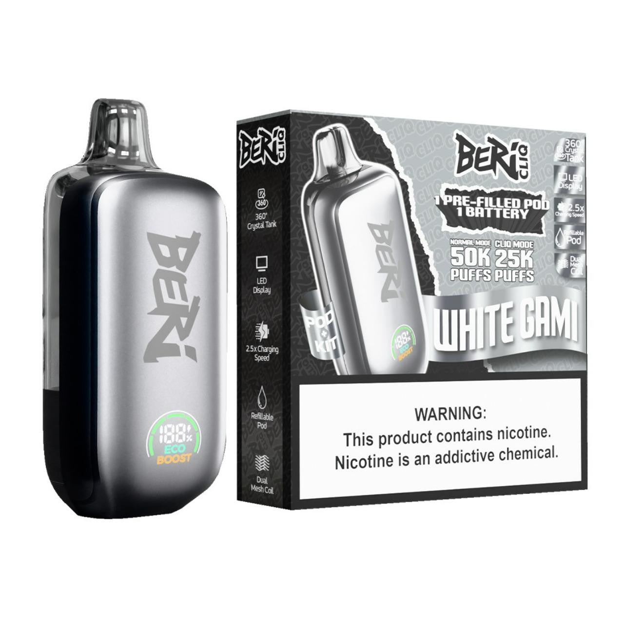 Beri Cliq Disposable Kit (50000 Puffs) Best Sales Price - Disposables