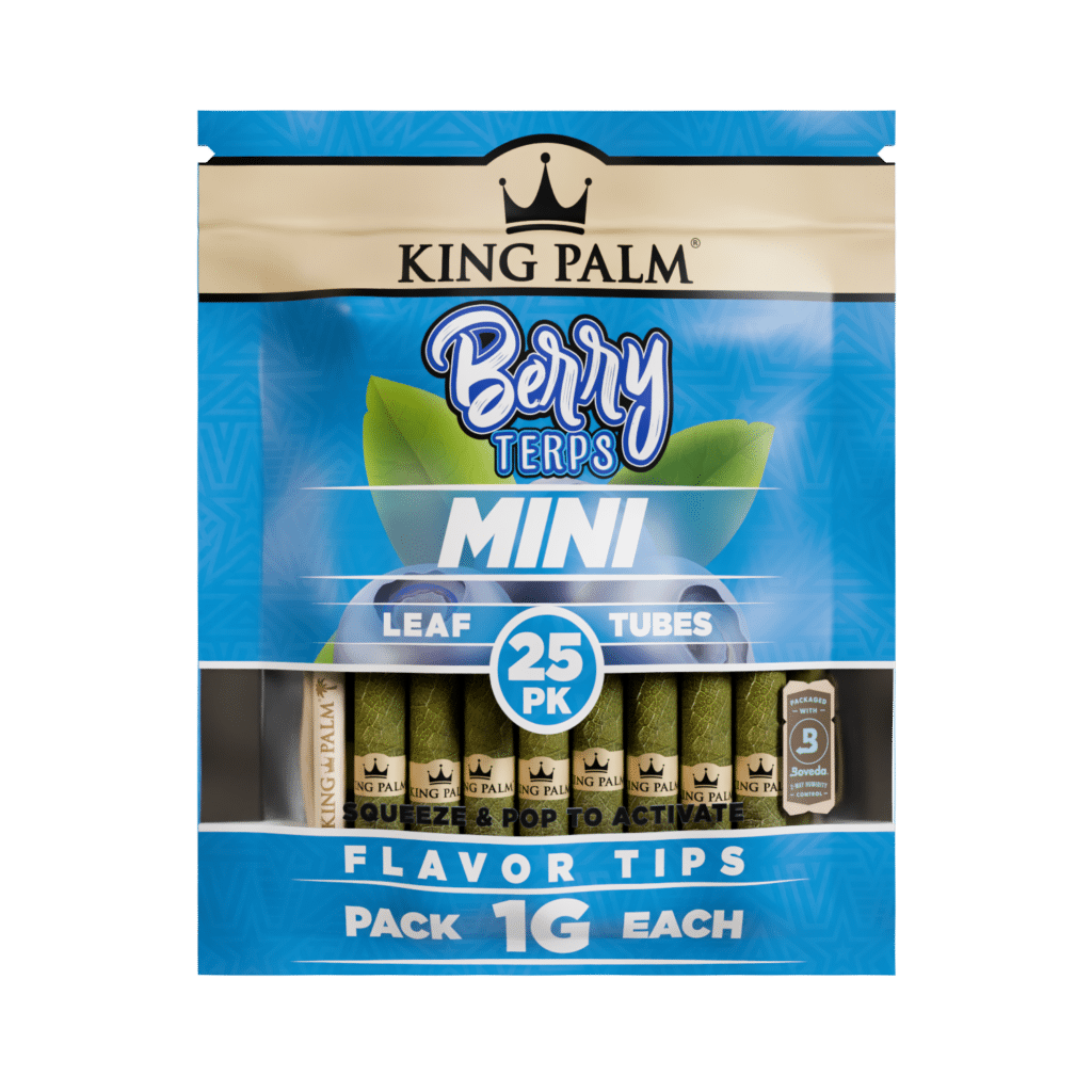 King Palm 25 Mini Rolls – Berry Terps Best Price