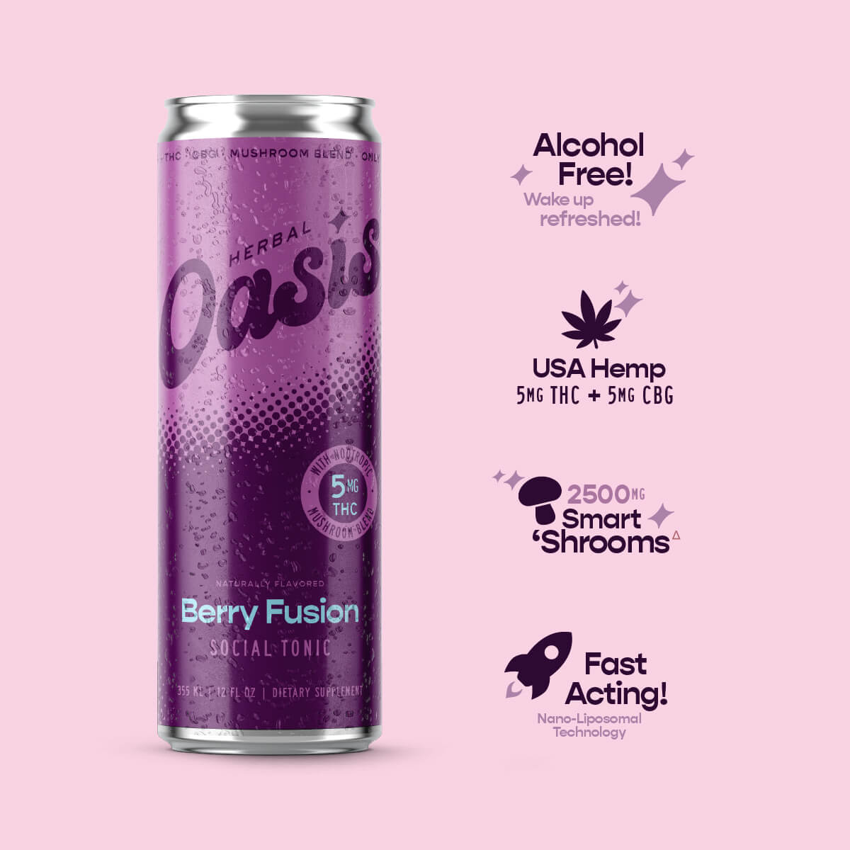 cbdMD Herbal Oasis Social Tonic