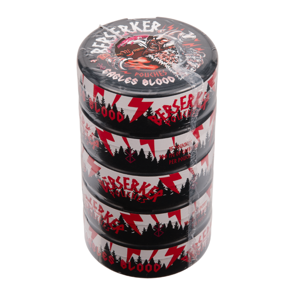 Eagle's Blood BERSERKER Caffeine Pouches Best Price