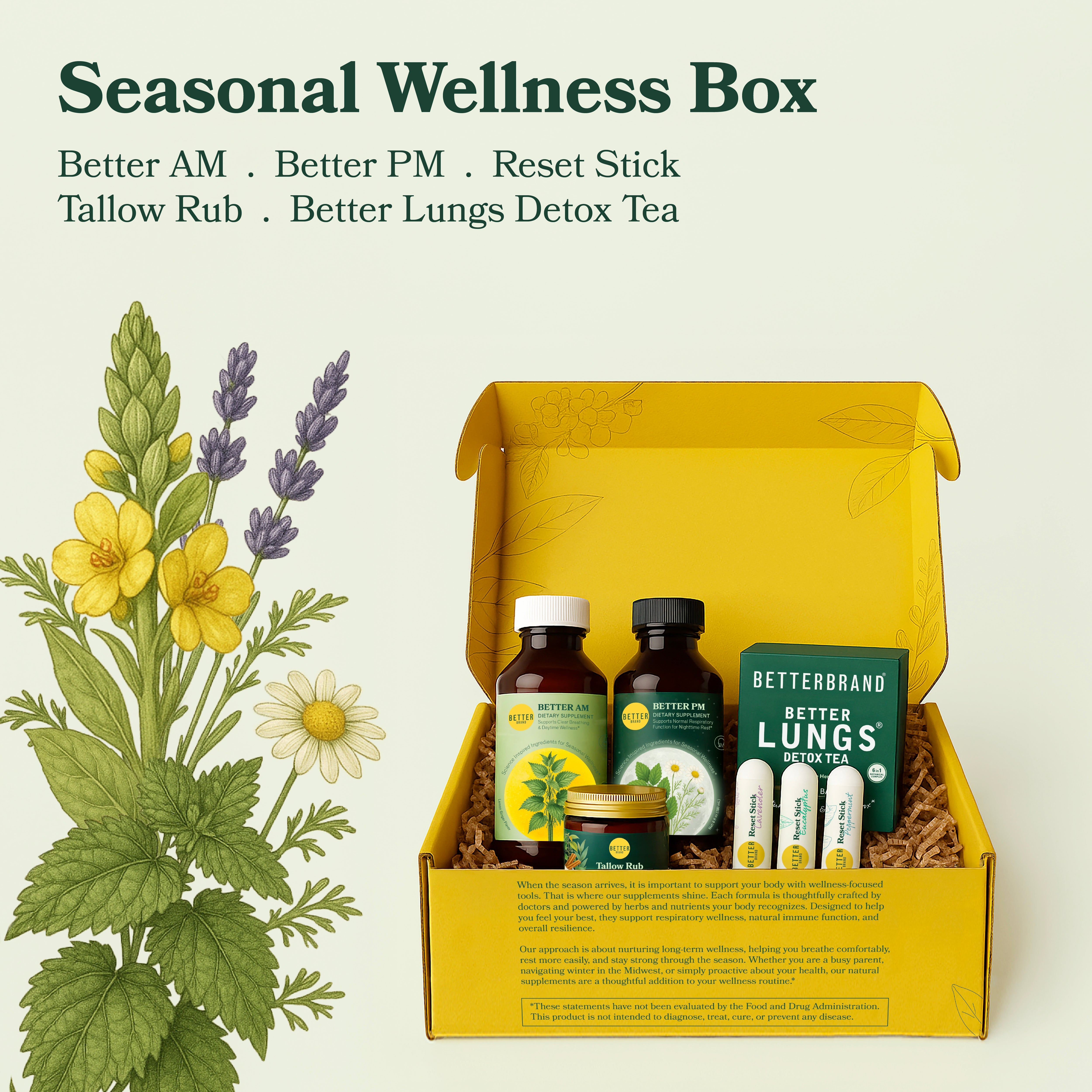 BetterBrand Seasonal Wellness Box