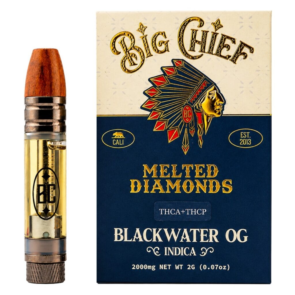 Big Chief Melted Diamonds THCa Cartridge 2g