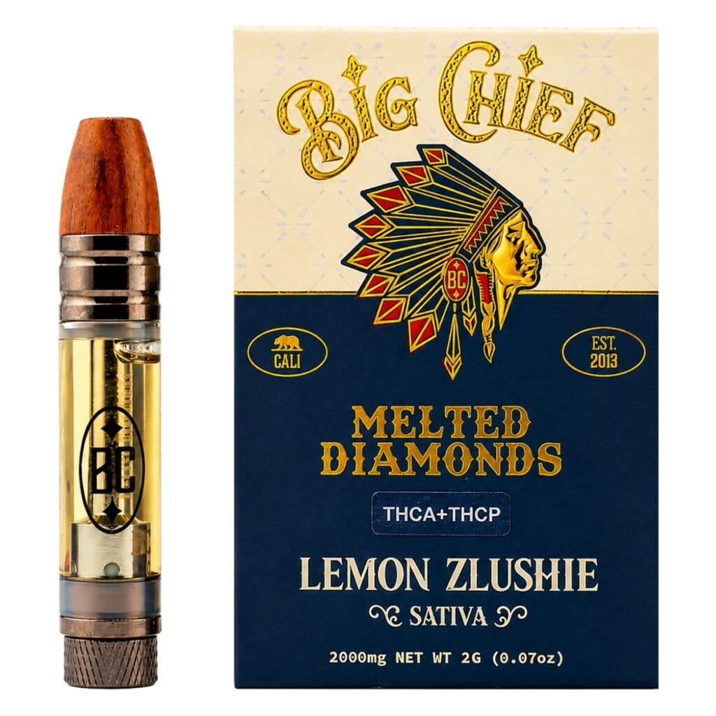 Big Chief Melted Diamonds THCa Cartridge 2g