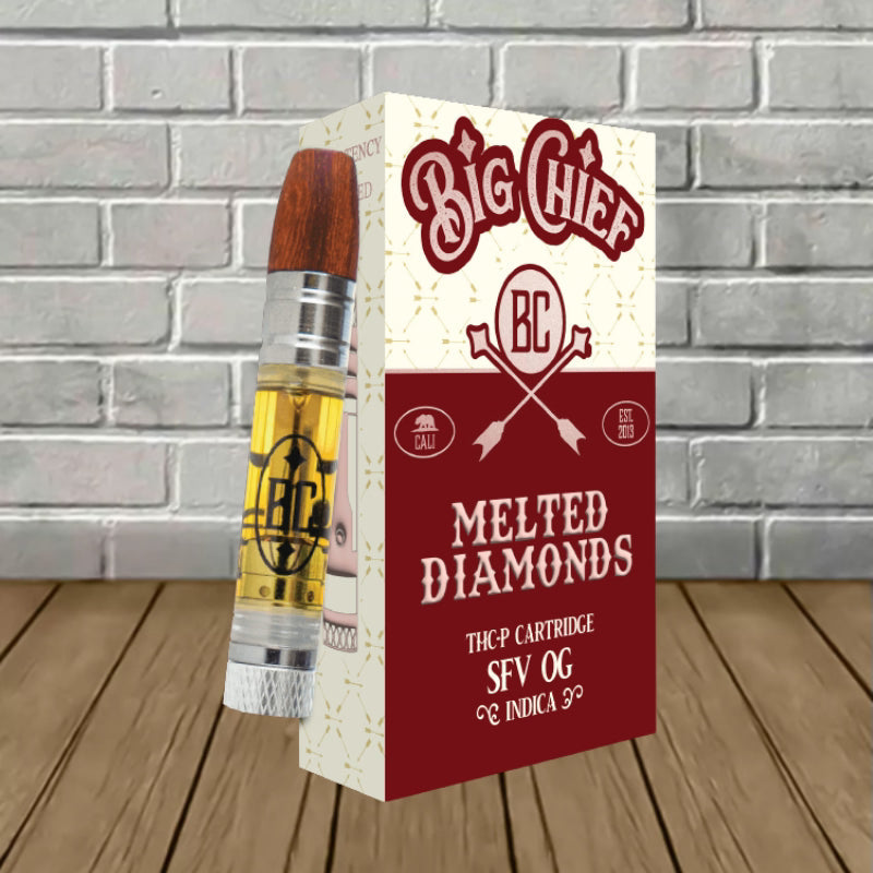 Big Chief Melted Diamonds THCp Cartridge 2g
