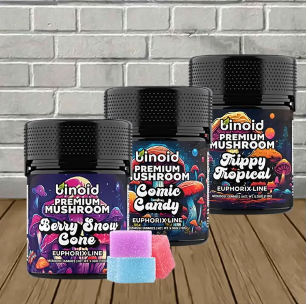 Binoid Euphorix Blend Microdose Magic Mushroom Gummies 20ct Best Price