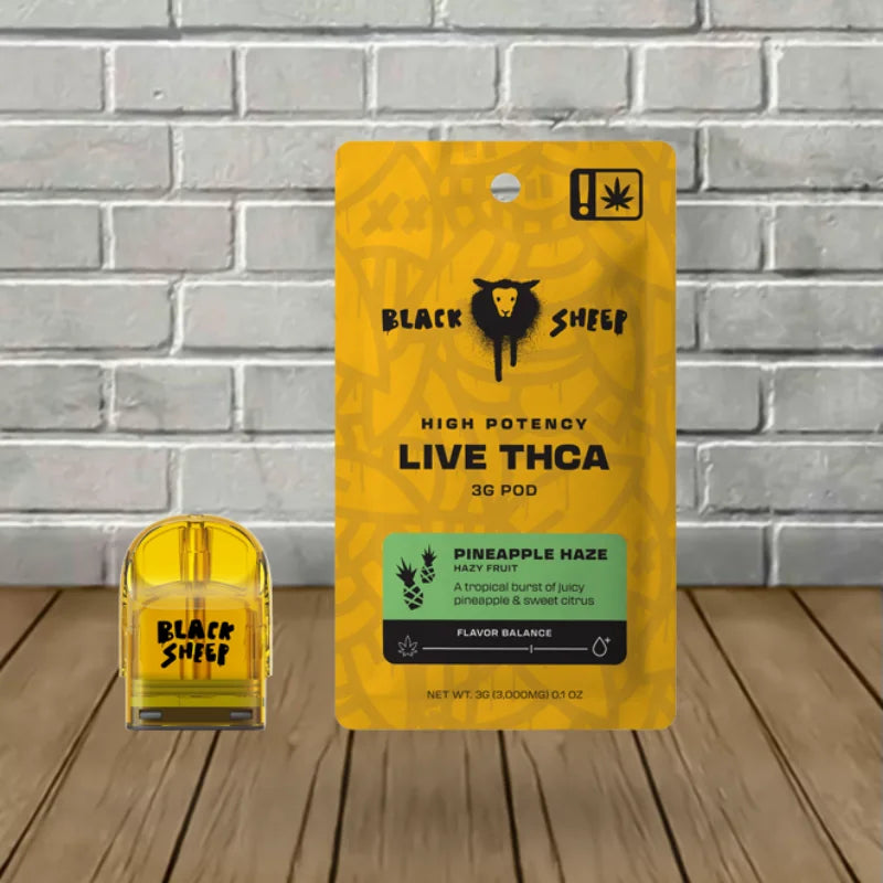 Black Sheep High Potency Live THCa 3g Refill Pod