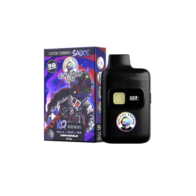 Galaxy Treats Blackberry Kush Live Resin Disposables Best Price