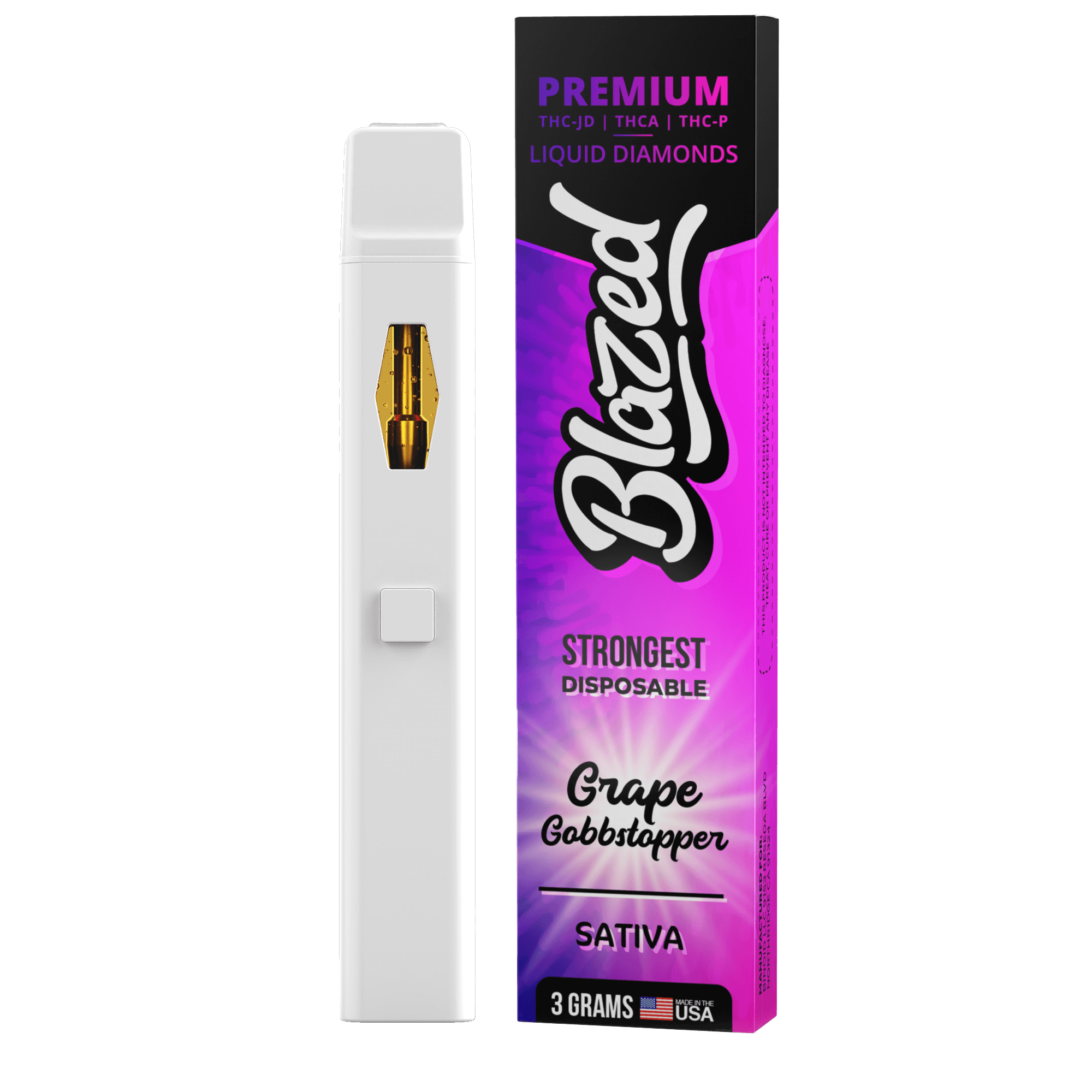 Binoid On Sale: THCA + Delta 9P 3 Gram Disposable – Blazed