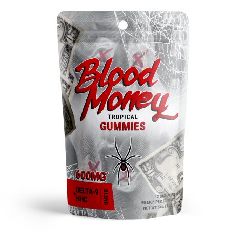 Blood Money Tropical Gummies - Delta 9, HHC Blend - 600MG - Pure Blanco Best Price
