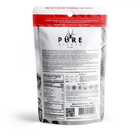Blood Money Tropical Gummies - Delta 9, HHC Blend - 600MG - Pure Blanco Best Price